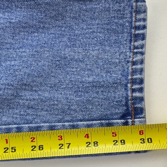 Vintage Women's Bill Blass Pleated High Waist Tapered Leg Mom Jeans - Picture 11 of 12